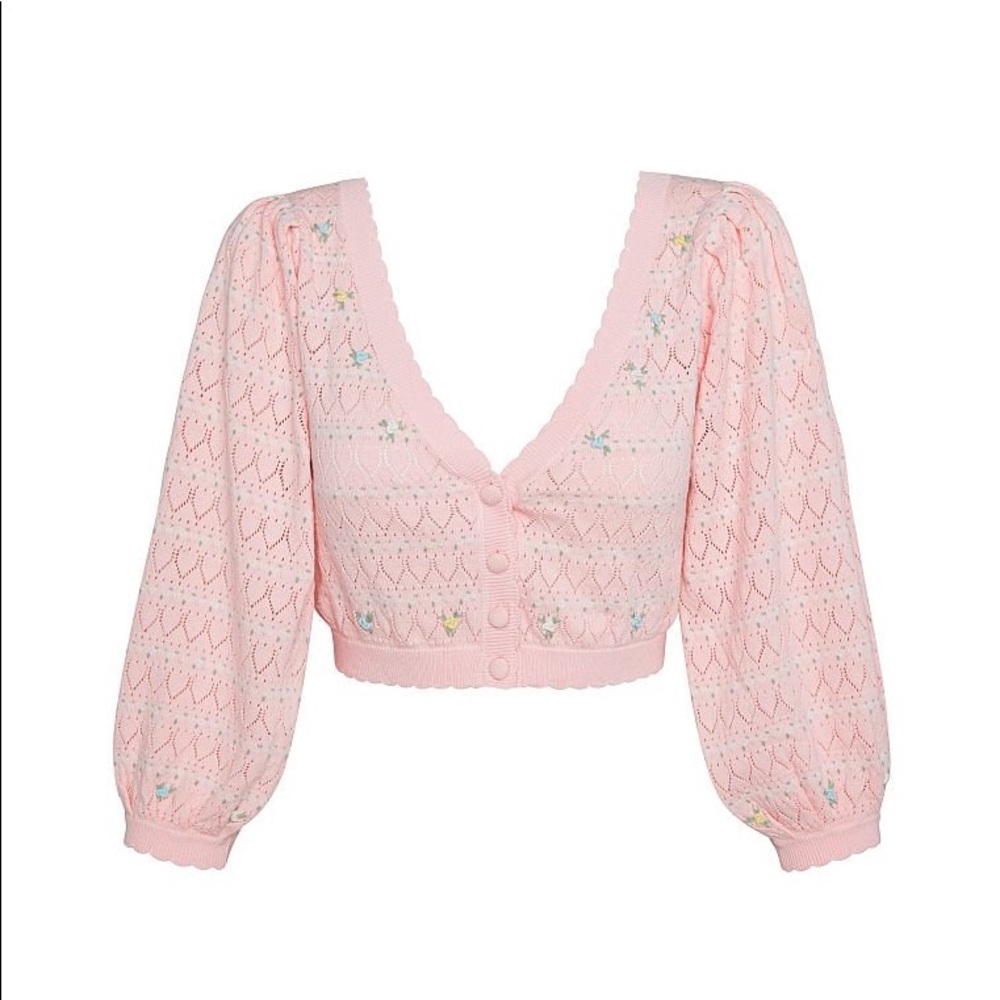 2 PIECE FLL Charleston Cardigan & Short set - Picture 14 of 16